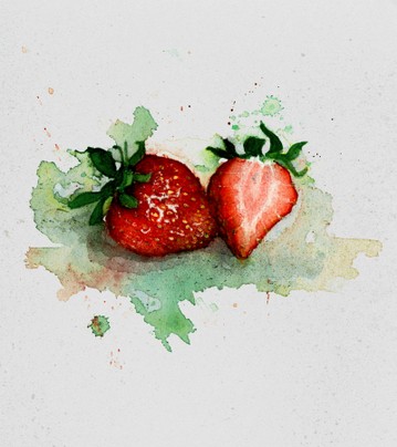 Erdbeeren Aquarell.jpg